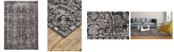 Simply Woven Andi R3680 Charcoal 10' x 13'2" Area Rug